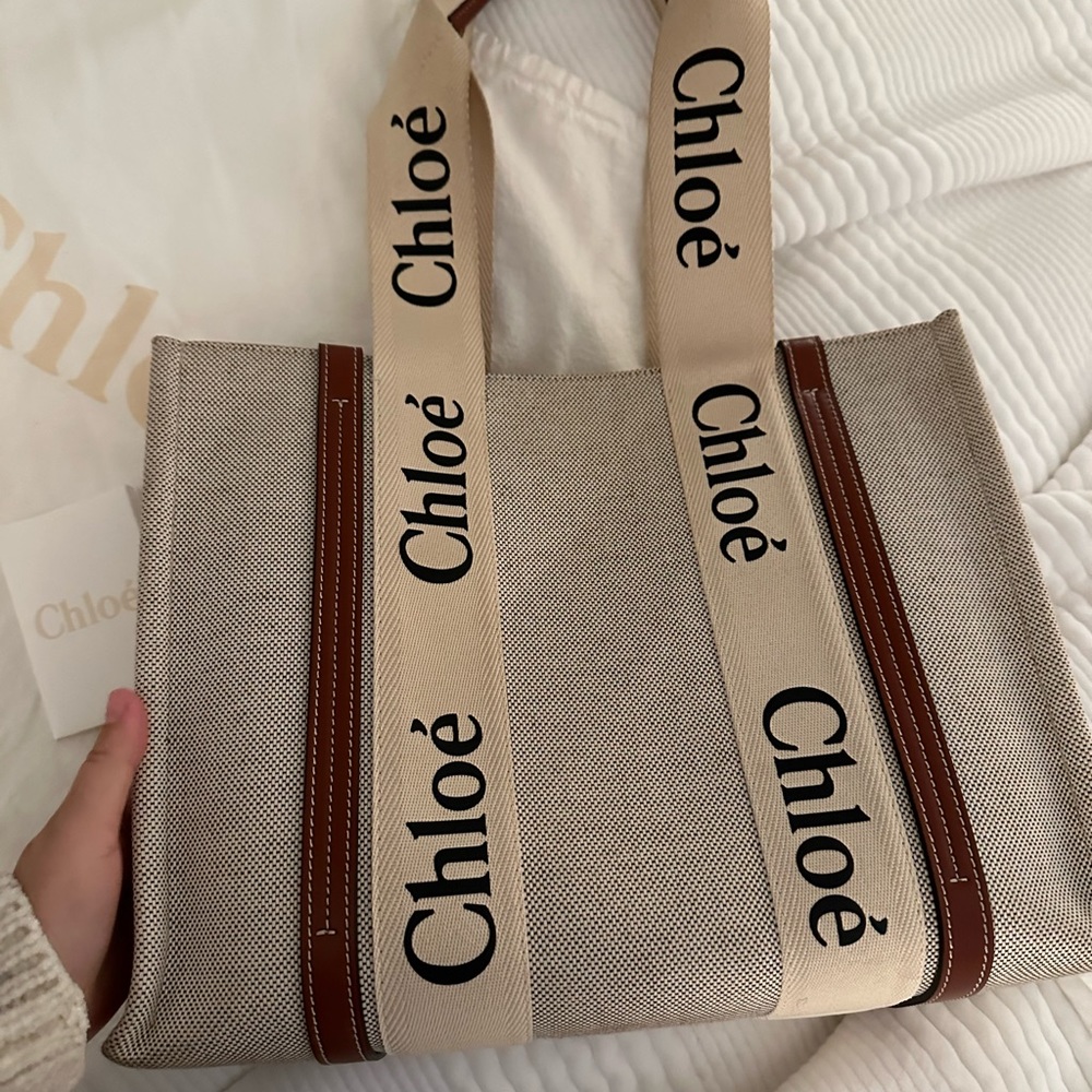 Chloé medium woody tote bag